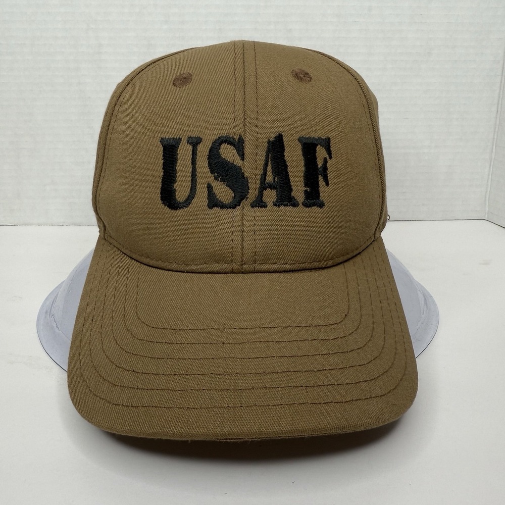Eagle Crest USAF Khaki Tan One Size Fits Most Adjustable Cap